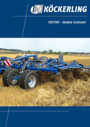 Kultivátorok Köckerling Vector 570