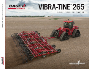 Kultivátorok Case IH Vibra-Tine 265 S-Tine Double-Fold 36.6