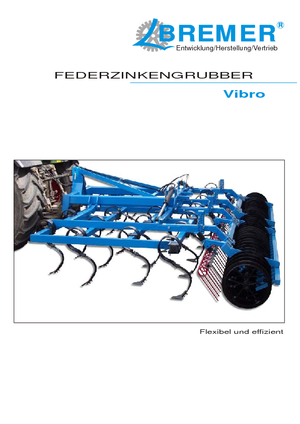 Kultivátorok Bremer Vibro 300 S