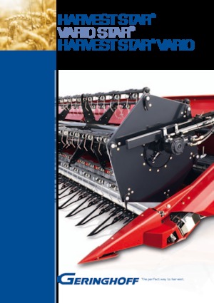 Vágógerendák Geringhoff HVV 600