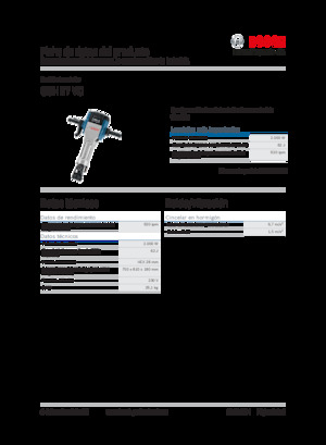 Bontó kalapácsok és fejek Bosch GSH 27 VC