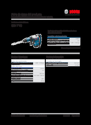 Bontó kalapácsok és fejek Bosch GSH 7 VC