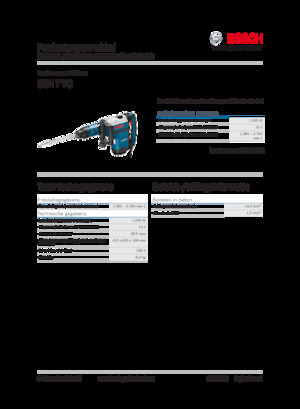 Bontó kalapácsok és fejek Bosch GSH 7 VC