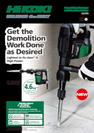 Bontó kalapácsok és fejek HiKOKI H41SE 