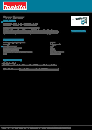 Bontó kalapácsok és fejek Makita HK1810