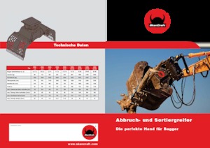 Bontási válogató megfogók SkanCraft ASG32-50