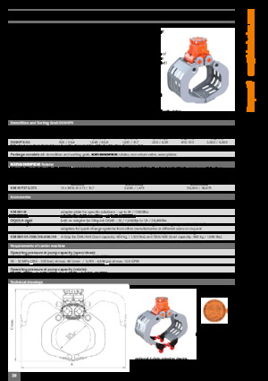 Bontási válogató megfogók Kinshofer D09HPX-50