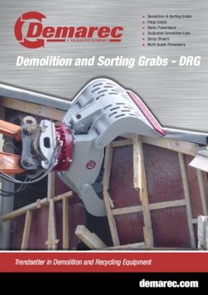 Bontási válogató megfogók Demarec DRG 22