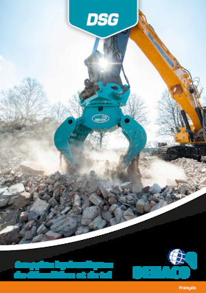 Bontási válogató megfogók Dehaco DSG250-R