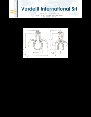 Bontási válogató megfogók Verdelli F.E.E. /25