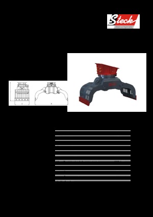 Bontási válogató megfogók Steck G 4