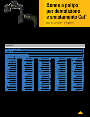 Bontási válogató megfogók Caterpillar G318