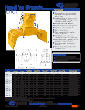 Bontási válogató megfogók Genesis GHG 40