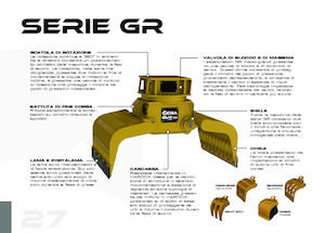 Bontási válogató megfogók OSA Demolition Equipment GR 30 