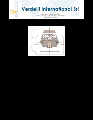 Bontási válogató megfogók Verdelli M.E.-O. 2/2500