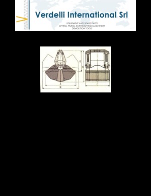 Bontási válogató megfogók Verdelli M.I.-V. 4/2000