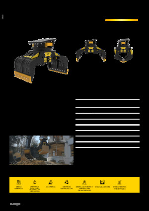 Bontási válogató megfogók MB Crusher MB-G1000 S4