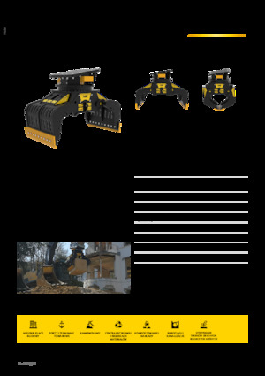 Bontási válogató megfogók MB Crusher MB-G1000 S4