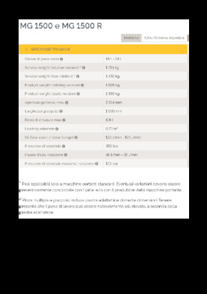 Bontási válogató megfogók Epiroc MG 1500 R 
