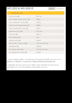 Bontási válogató megfogók Epiroc MG 800 R 