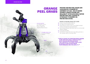 Bontási válogató megfogók Prodem MT5.5-1000MH 