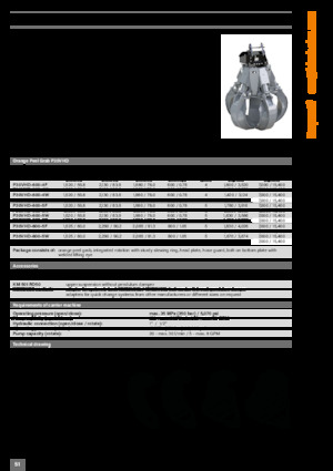 Bontási válogató megfogók Kinshofer P30VHD-800-5H