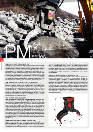 Bontási válogató megfogók VTN PM1500