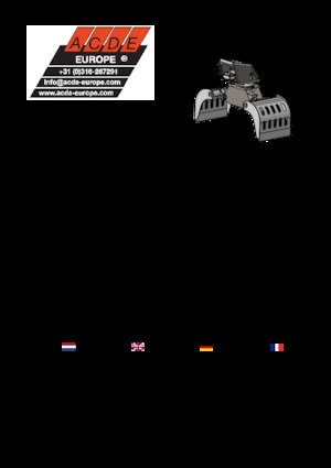 Bontási válogató megfogók ACDE S100-D