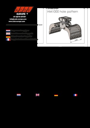 Bontási válogató megfogók ACDE S1003-D