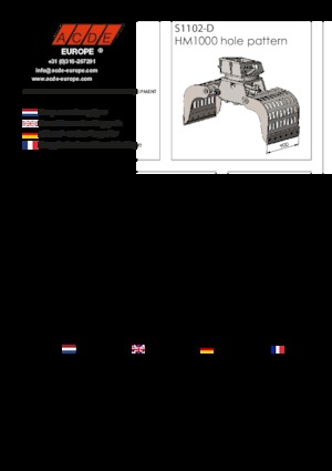 Bontási válogató megfogók ACDE S1102-D