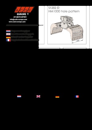 Bontási válogató megfogók ACDE S1202-D