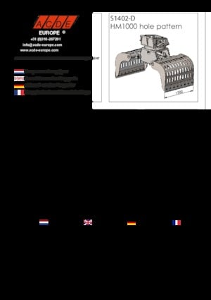 Bontási válogató megfogók ACDE S1402-D