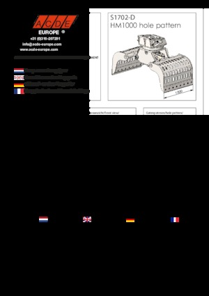 Bontási válogató megfogók ACDE S1702-D
