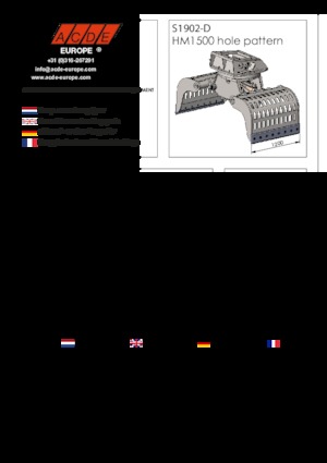 Bontási válogató megfogók ACDE S1902-D
