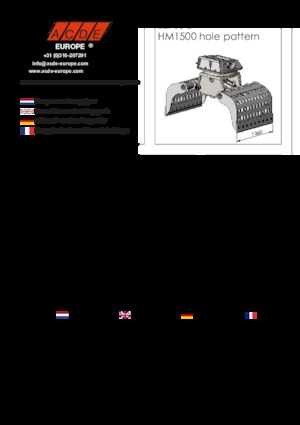 Bontási válogató megfogók ACDE S2700-D