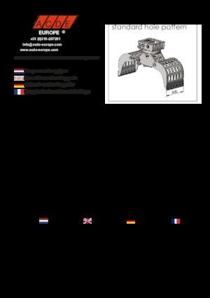 Bontási válogató megfogók ACDE S502-D