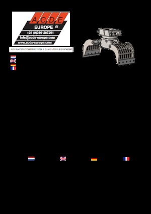 Bontási válogató megfogók ACDE S603-D