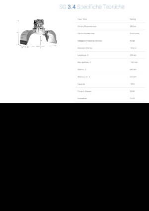 Bontási válogató megfogók Promove SG 3.4
