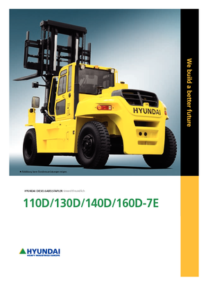 Dízel targoncák Hyundai 110 D 7 E