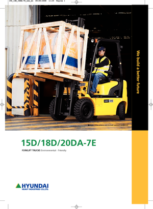 Dízel targoncák Hyundai 18D-7E