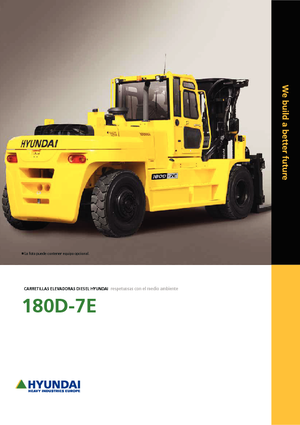Dízel targoncák Hyundai 180 D 7 E