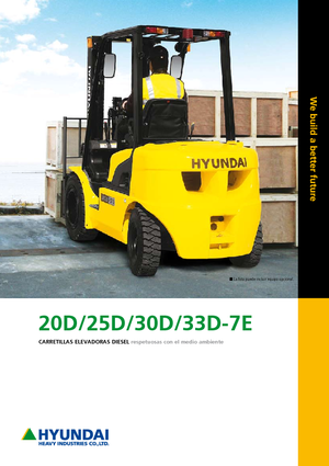 Dízel targoncák Hyundai 25 D 7 E