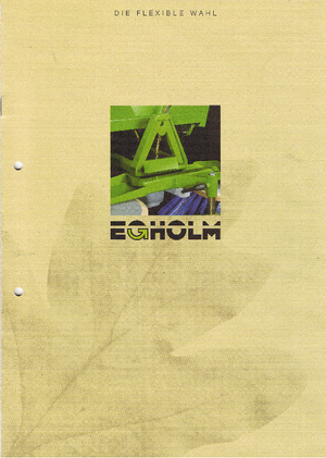 Kommuniális traktorok - elülső felfüggesztéssel Egholm 2100 - II