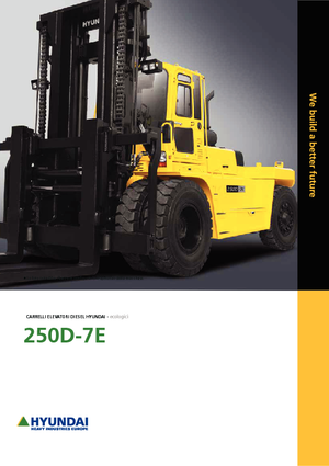 Dízel targoncák Hyundai 250 D 7 E