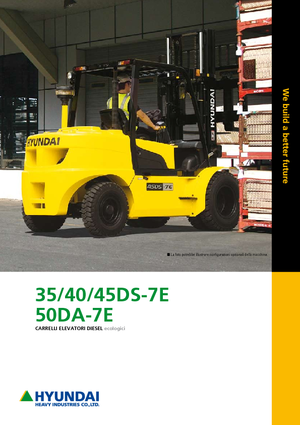 Dízel targoncák Hyundai 45 DS 7 E