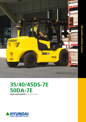 Dízel targoncák Hyundai 45 DS 7 E