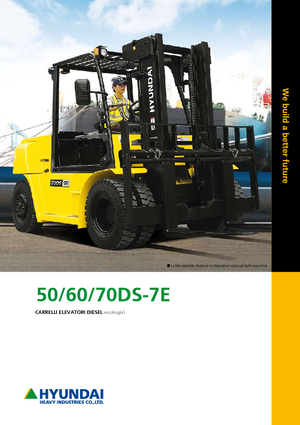 Dízel targoncák Hyundai 50 DS 7 E