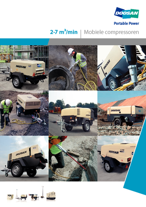 Mobilkompresszorok - dízel, elektromos, benzines Doosan 7/41 