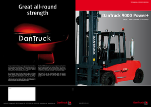 Dízel targoncák DanTruck 9496 Power +