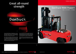 Dízel targoncák DanTruck 9696 Power +